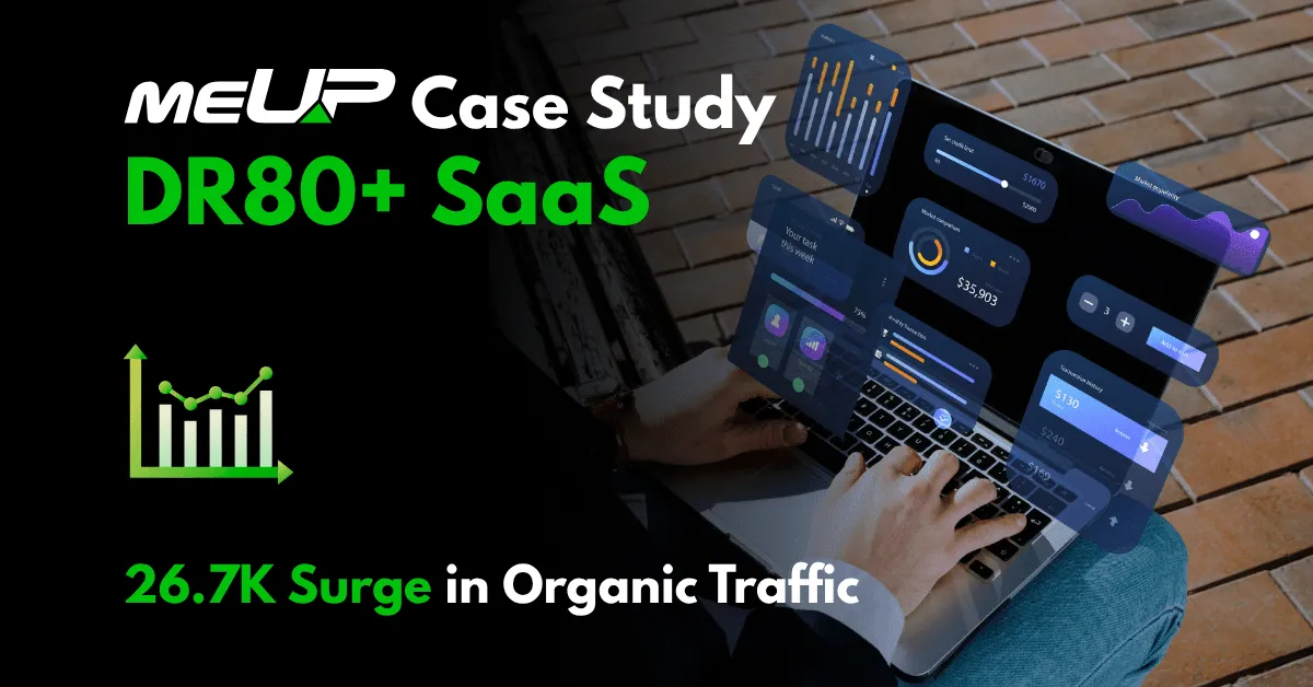 Massive DR80+ SaaS Link Building Case Study